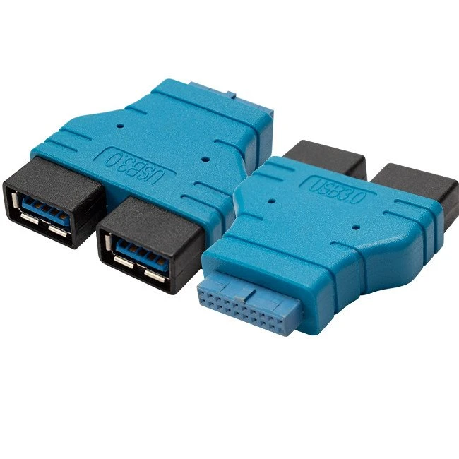 마더보드 20핀 암-듀얼 USB3.0 암 어댑터