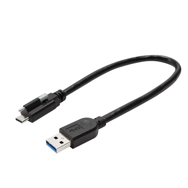 USB3.0 잠금 나사가 있는 AM TO TYPE CM 케이블