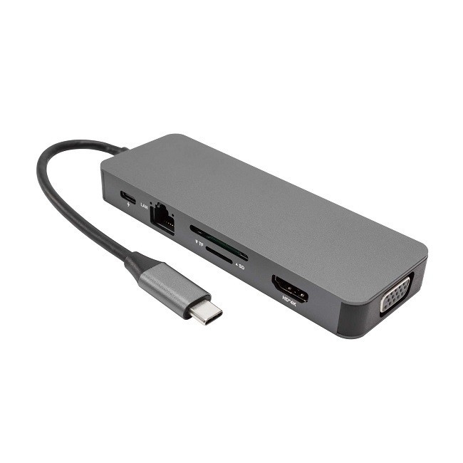 11-in-1 USB C Docking Station For Laptop, Desktop Bookcase