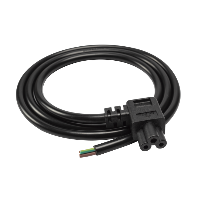 IEC 320 C5(클로버잎) 전선 종단 전원 개방