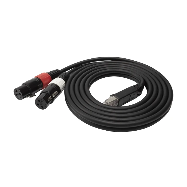 RJ45 Male To XLR  Cable