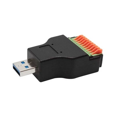 USB 3.0푸시 버튼이 있는 A형 터미널 블록 어댑터