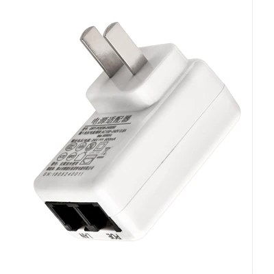 이더네트 접합기 2*10/100Mbps POE RJ45 인젝터에 벽 마개 힘