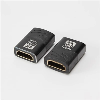 금도금 HDMI 암-암 어댑터 커플러 8K@60Hz 4K@120Hz