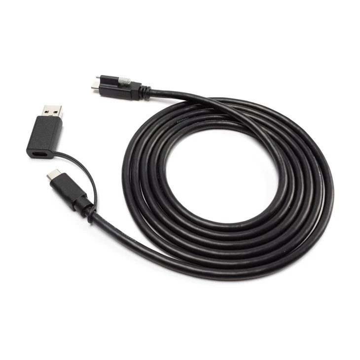 USB C Male To Male With USB A Adapter With IC